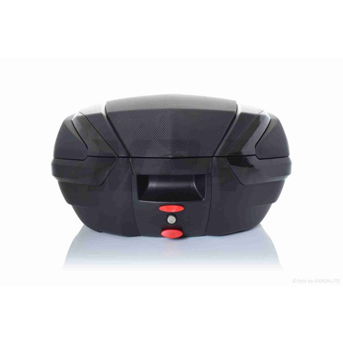 Кофр #898/3 59*45.5*32.5, 47L поліпропіленовий, переносний, діодний габарит+стоп-сигнал "LIPAI"