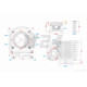 ЦПГ CYGNUS X 125, BWS 125, ZUMA 125 D52.4, p15, h72.8 #PRO "LIPAI"
