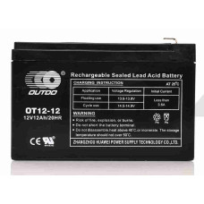 Акумулятор SLA 12V 12A 151-98-95mm OT12-12 "OUTDO" (2023)