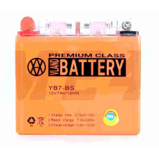 Акумулятор GEL 12V 7A 137-76-128mm YB7-BS "VLAND" (2025)