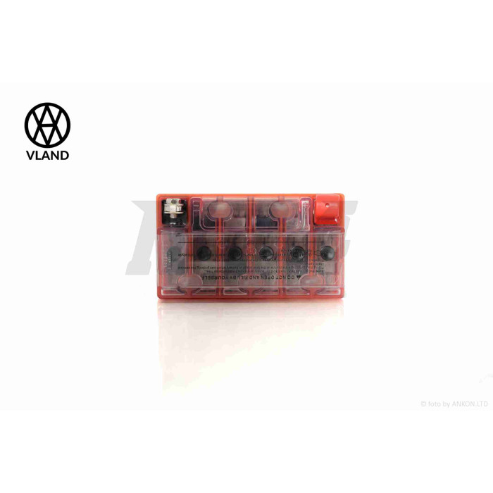 АКБ GEL 12V 7A 137-76-128mm YB7-BS "VLAND" (2026)