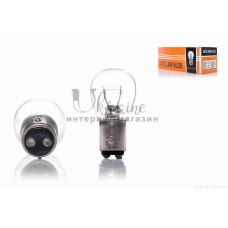 Лампа стопа S25 12V 21/5W біла