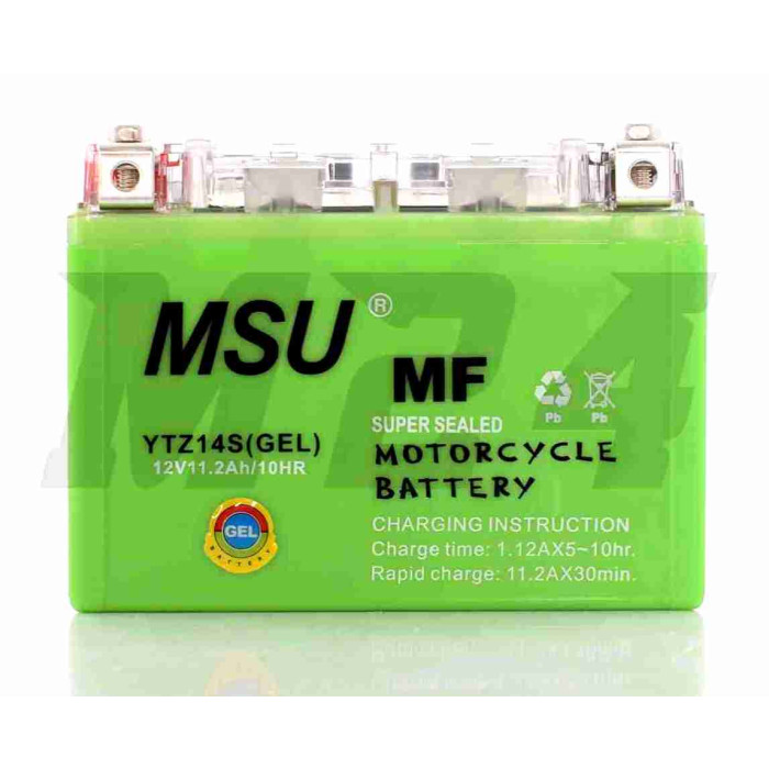 Акумулятор GEL 12V 11.2A 150-87-111mm UTZ14S "MSU" (підходить на котли, 2023)
