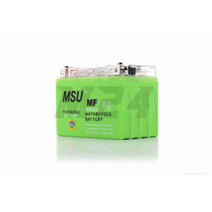Акумулятор GEL 12V 11.2A 150-87-111mm UTZ14S "MSU" (підходить на котли, 2023)