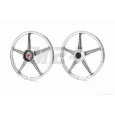 Диск колеса передній 18"-1.40 GS125/150 d12, литий, 5 променів