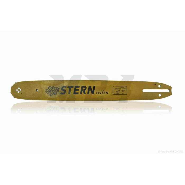 Шина пилки 16"/40cm, 3/8, 1.3, 57зв для електропил "STERN"