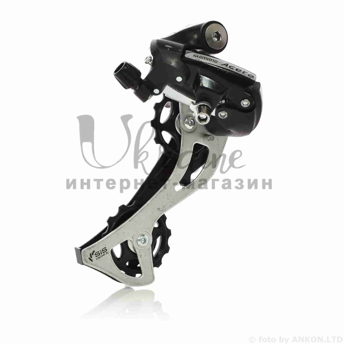 Перемикач вело задній "SHIMANO" Acera #RD-M360-SGS (вухо, 7/8 швидкостей)