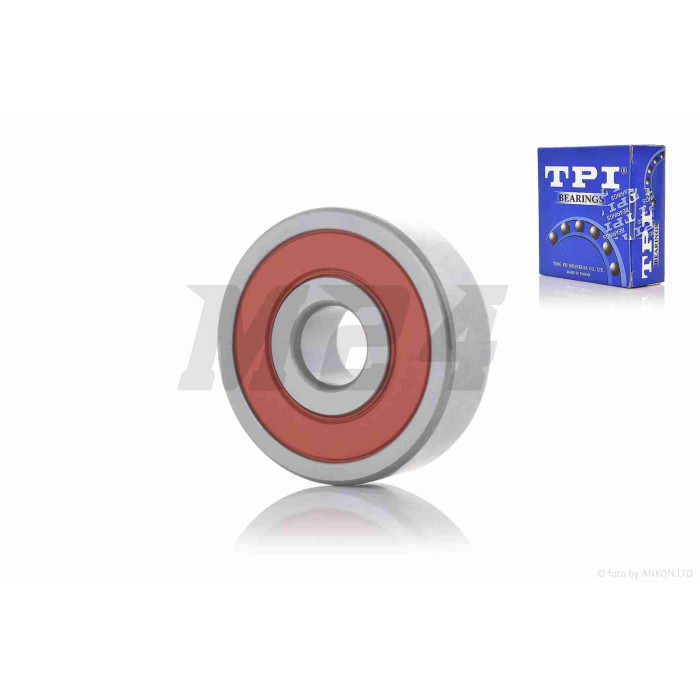 Підшипник 6300-2RS 10-35-11 "TPI" ТАЙВАНЬ (переднє колесо Delta)