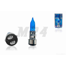 Лампа фари BA20D 12V 35/35W синя, блістер "CYT"