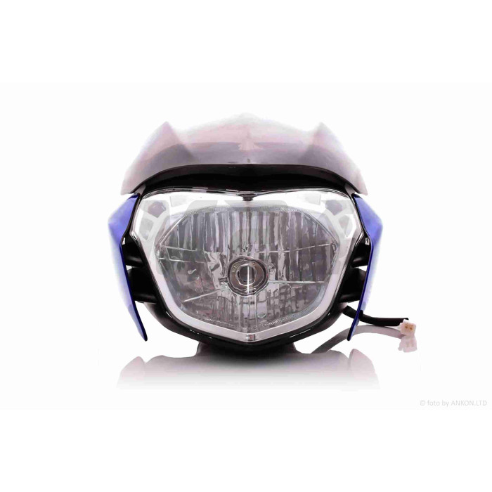 Обтічник з фарою BAJAJ PULSAR 135 синій