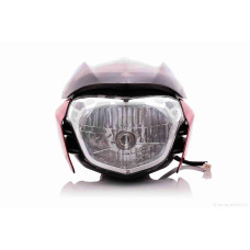 Обтічник з фарою BAJAJ PULSAR 135 червоний