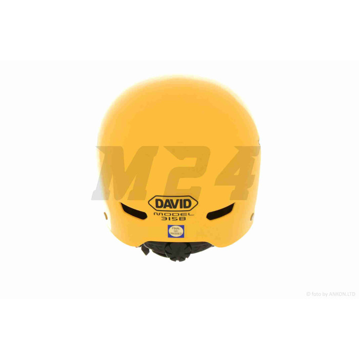 Шолом відкритий (підлітковий) "DAVID" (#315B, регулятор розміру, yellow)