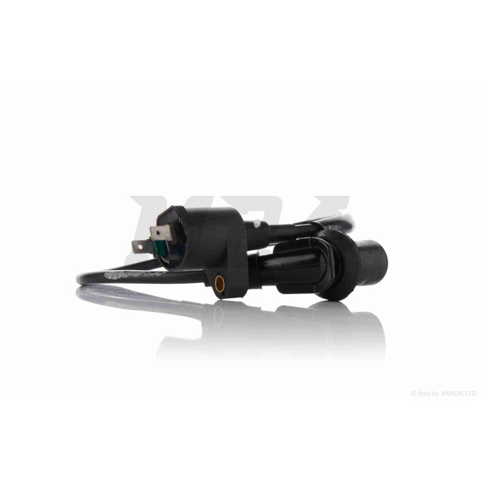 Двигун GY6 80cc 40cm, під два амортизатори + карбюратор, комутатор, котушка запалювання