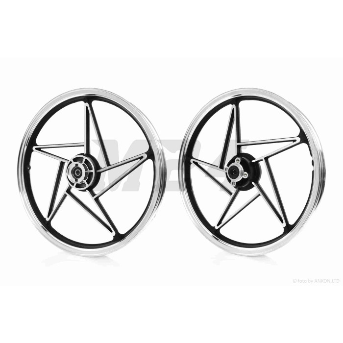 Диск колеса передній 18"-1.60 ZS125/150 литий d12