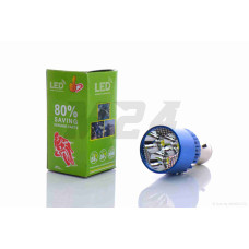 Лампа фари діодна BA20D 12V 35/35W 3 діода, 9/30VDC, 700lm, 9W
