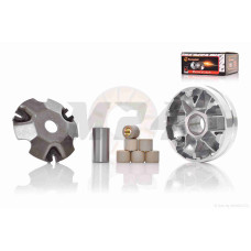 Вариатор передний DIO AF27/34, GY6 50 +палец 38mm, крыльчатка "F6"