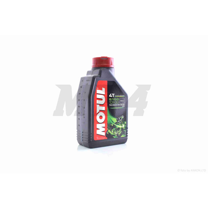 Олива моторна 4T, 1л напівсинтетика "MOTUL" (10W30, 5100) ФРАНЦІЯ