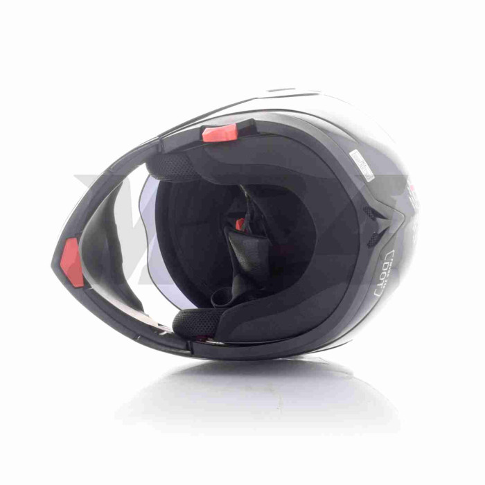 Шлем трансформер "IBK" (#105 +очки, XL, Black)