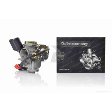 Карбюратор GY6 80 затвор 19мм "BLACK BOX" (клас A)
