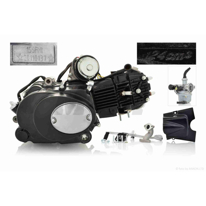 Двигун ATV 125 напівавтомат +карбюратор 3+1 (156FMI)