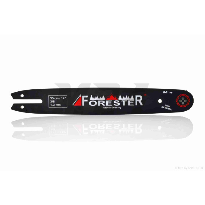 Шина пилы 14"/35cm, 3/8, 1.3, 50зв для S180 "FORESTER"