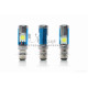 Лампа фары диодная P15D-25-1 12V 35/35W 1 ус, 2 кристалла #1 "LED"