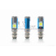 Лампа фари діодна P15D-25-3 12V 35/35W 3 вуса, 2 кристали #1 "LED"
