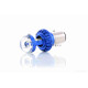 Лампа фари діодна H6 (BA20D) 12V 35/35W 2 кристали "LED"