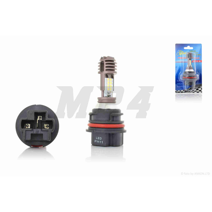 Лампа фари діодна PH11 12V 40/40W DIO АF34/35, LEAD AF48 "LIPAI"