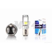 Лампа фары диодная BA20D 12V 35/35W 2 кристалла #1 "LED"