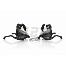 Перемикачі швидкостей вело моноблоки "SHIMANO" #XMN-019 #ST-EF500 (7/3 швидкостей)