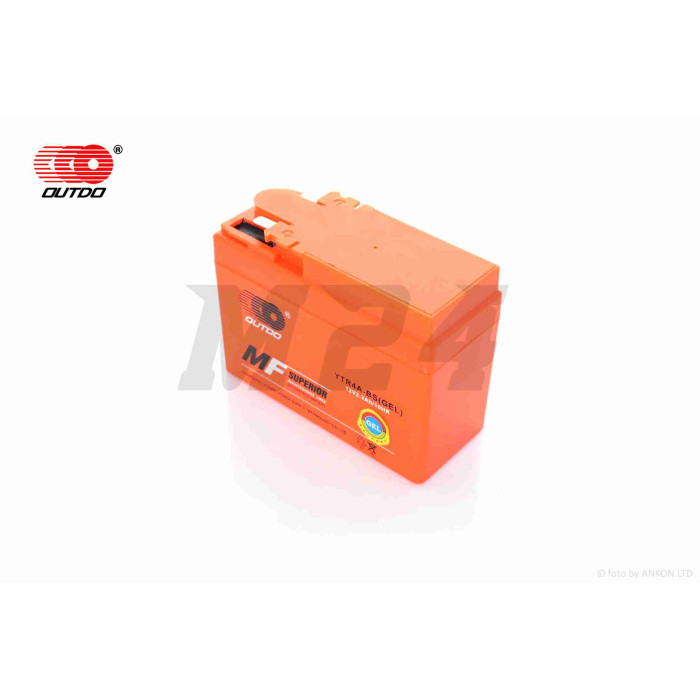 Акумулятор GEL 12V 2.3A Honda 113-49-85mm YTR4A-BS "OUTDO" (2025)
