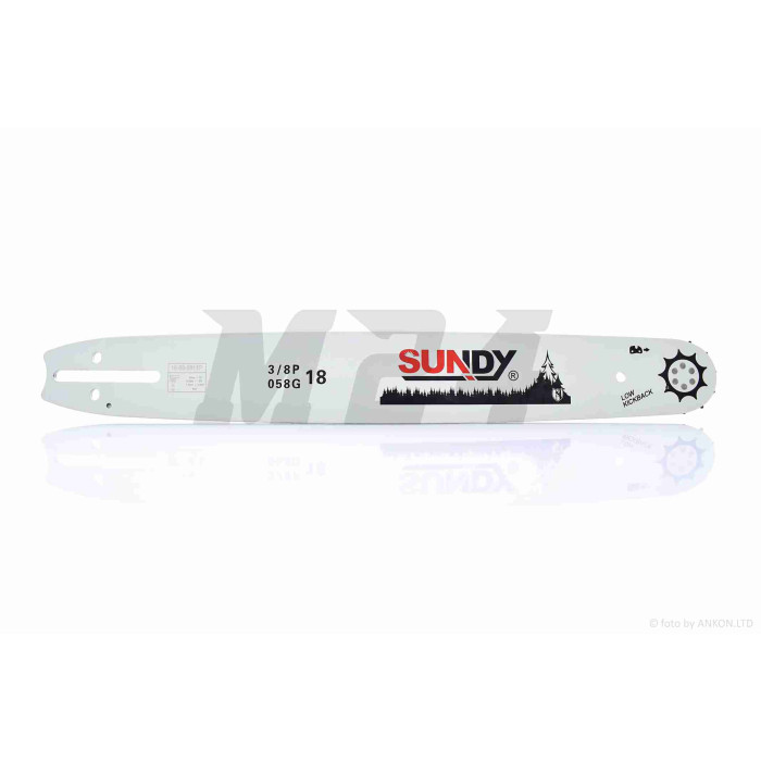 Шина пилки 18"/45cm, 3/8, 1.5, 68зв 6 заклепок для H365/372XP "SUNDY"