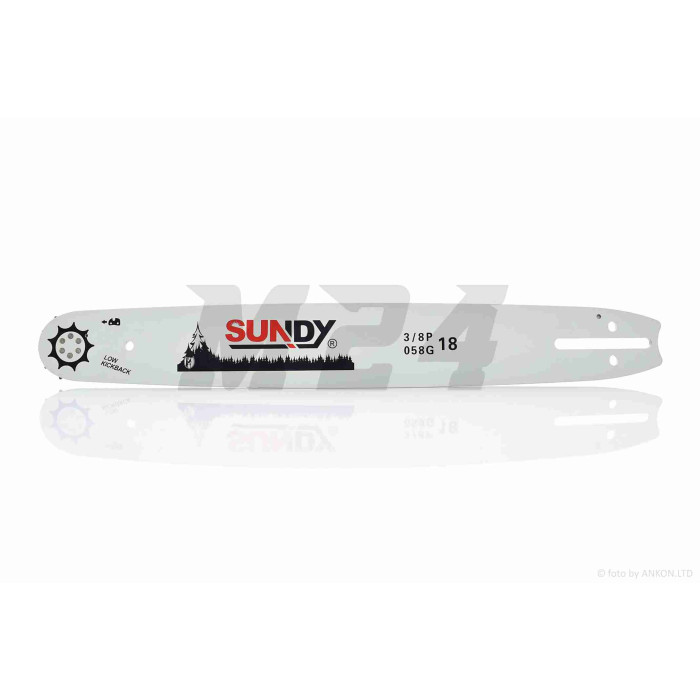 Шина пилки 18"/45cm, 3/8, 1.5, 68зв 6 заклепок для H365/372XP "SUNDY"