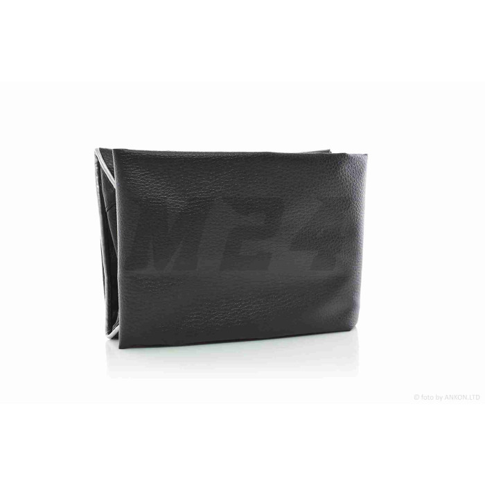Чохол сидіння Yamaha GEAR 2T 4KN чорний, сріблястий кант "JD"