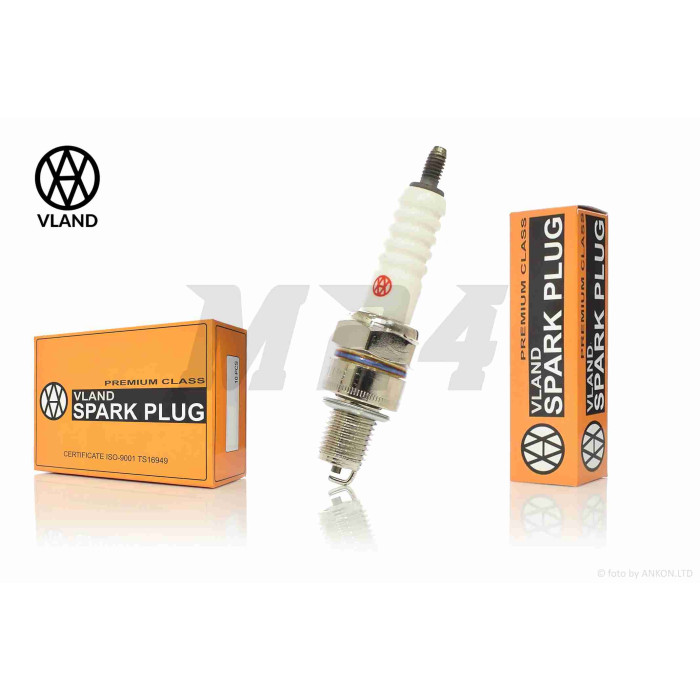 Свічка запалювання 4Т M10x1.00 L12.7 C7HSA "VLAND" (OKO) ТАЙВАНЬ