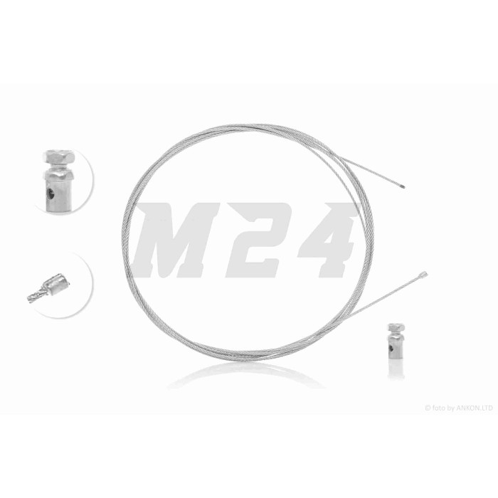 Ремкомплект троса жила d1.4 L2300 #1 +боночка d6