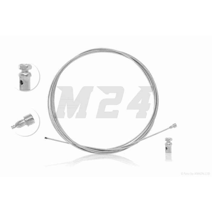 Ремкомплект троса жила d2.0 L2300 #2 +боночка d6
