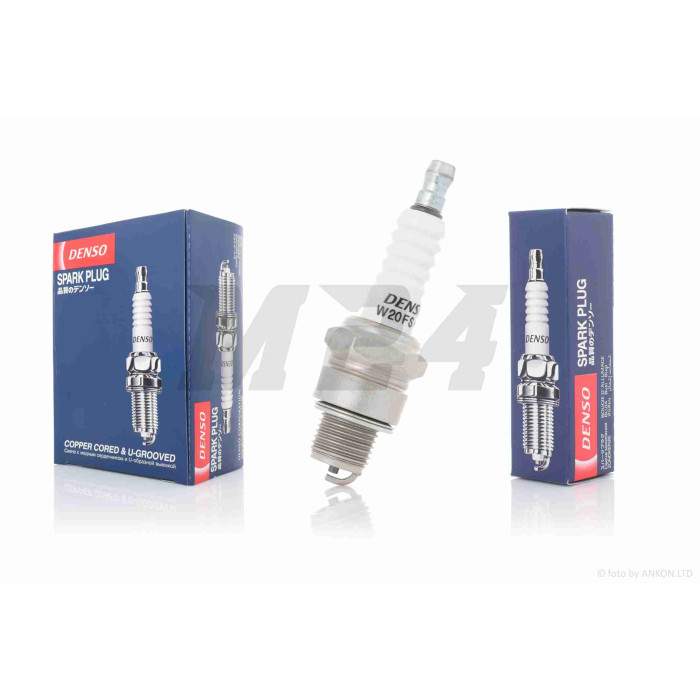 Свічка запалювання 2Т М14x1.25 L12.7 W20FSU "DENSO" (оригінал)