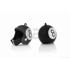 Брелок без ланцюжка HELMET #32 BLACK8