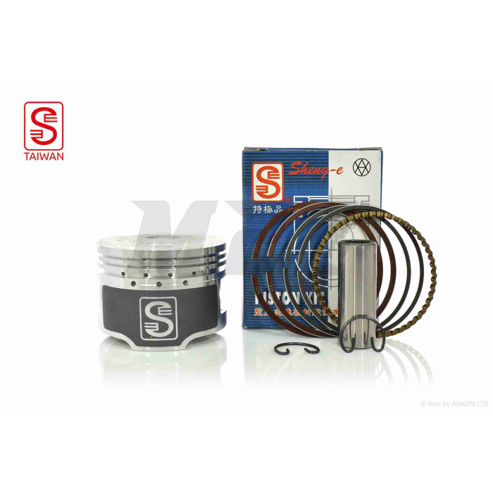 Поршень к-кт GY6 80 STD 47.00 тефлон "SEE" (Sheng-E) ТАЙВАНЬ