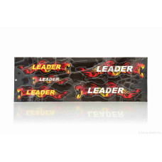 Наклейка LEADER (480-165mm, чорна)