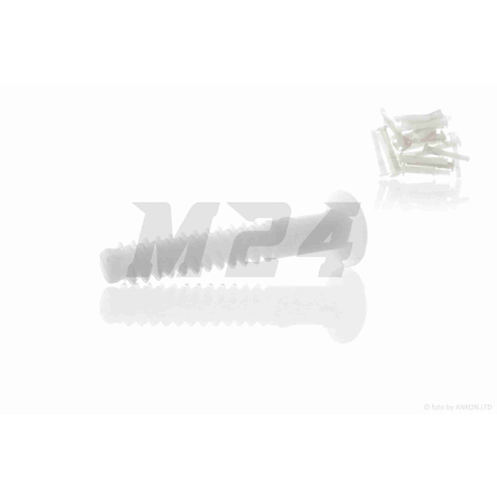 Конфірмат мебельний, пластиковий D-6.5, L-40 [20шт]