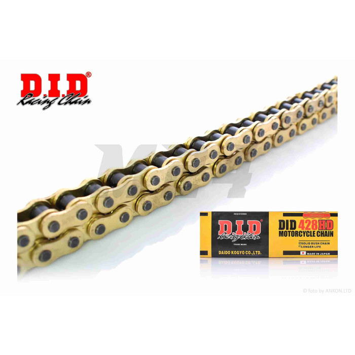 Ланцюг трансмісії 428HD-98L посилений GOLD "DID" (Delta)