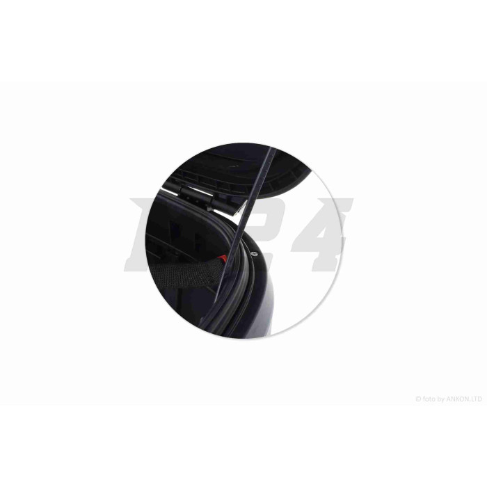Кофр #898/1 59*45.5*32.5, 47L поліпропіленовий, переносний, діодний габарит+стоп-сигнал "LIPAI"