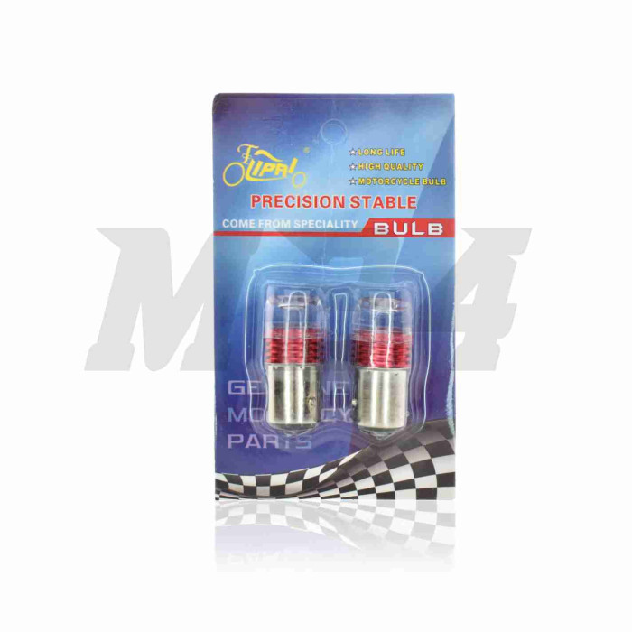 Лампи стопа діодні S25 12V 21/5W з лінзою, 2шт