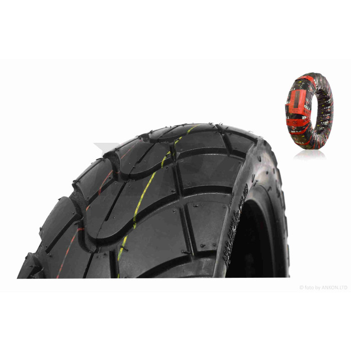 Покришка мото 12" 120/70-12 #222 TL шип "SC" КИТАЙ