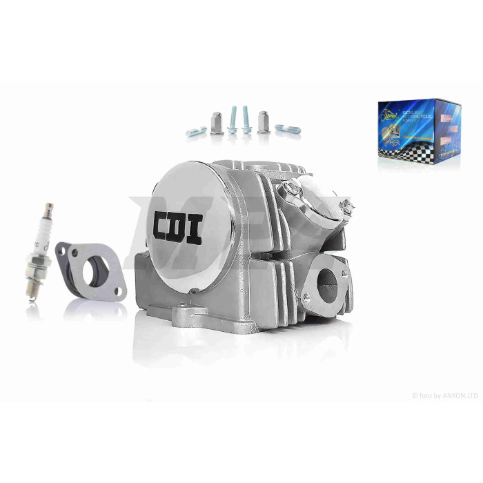 Головка циліндра 154FMI TTR125 D54, d24/28 у зборі #PRO "LIPAI"