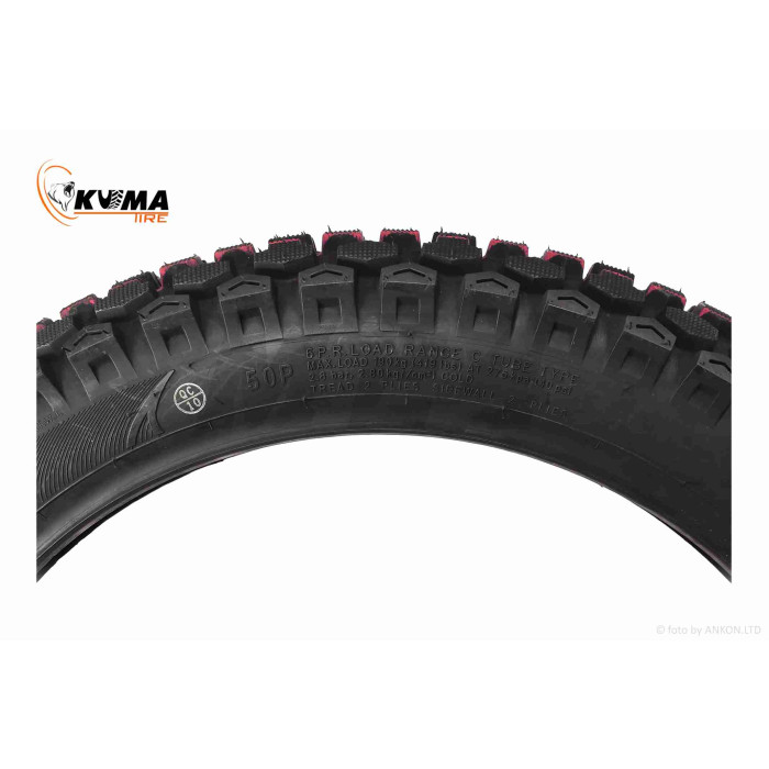 Покришка (мотошина) 17" 3.00-17 #K-529 TT, 50P "KUMA" В'ЄТНАМ