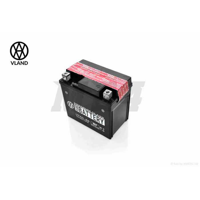 Акумулятор 12V 5A кислотний 113-70-105mm UTX5L-BS "VLAND"